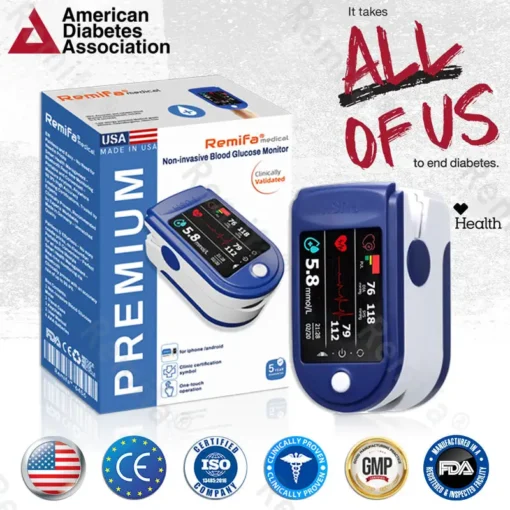 𝐑𝐞𝐦𝐢𝐟𝐚® 𝐍𝐨𝐧-𝐈𝐧𝐯𝐚𝐬𝐢𝐯𝐞 𝐁𝐥𝐨𝐨𝐝 𝐆𝐥𝐮𝐜𝐨𝐬𝐞 𝐌𝐨𝐧𝐢𝐭𝐨𝐫